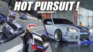 KITA SEMUA DIBURU POLISI ! HOT PURSUIT ! KEADAAN DARURAT !! GTA V ROLEPLAY