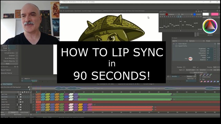 How to animate lip-sync - in 90 seconds!