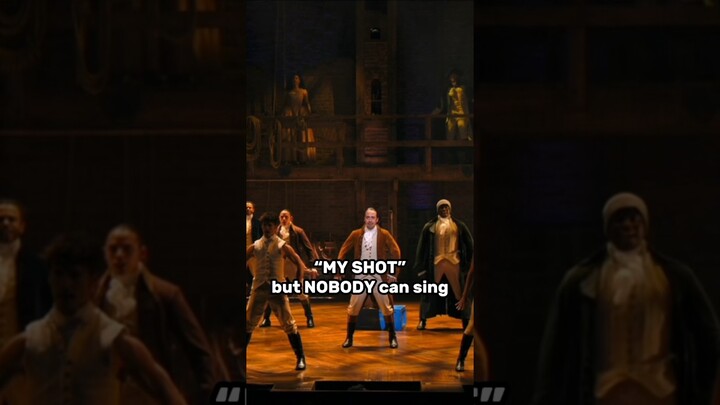 “My Shot” but NOBODY can sing #hamilton #comedy #shorts #edit #memes