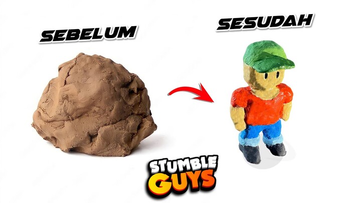 MENGUBAH TANAH LIAT MENJADI KARAKTER MR.STUMBLE GUYS #Stumbleguys