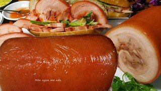 Cách Làm Thịt Nguội JamBon Ba Chỉ Cuộn-Bánh Mì Thịt Nguội Món Ngon Mẹ Nấu