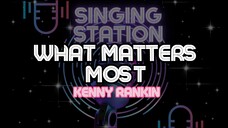 WHAT MATTERS MOST - KENNY RANKIN | Karaoke Version