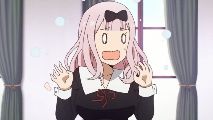 After learning that Kaguya's flip phone couldn't use Line, Secretary Fujiwara and the chairman could