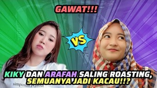 Kiky Saputri vs Arafah: Saling Roasting! Siapa Stand Up Comedy Paling Lucu? | PanSos Kap #short
