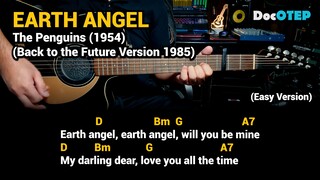 Earth Angel - The Penguins (1954) Back to the Future Version Cover (1985) - Easy Guitar Chords