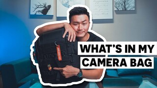 WHAT'S IN MY CAMERA BAG 2019 | Có gì trong túi máy ảnh RICH KID của Tùng 2019 |