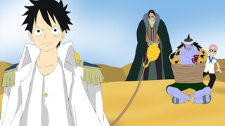 If Luffy became a Marine