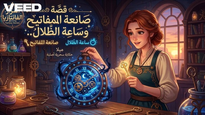 قصة صانعة المفاتيح وساعة الظلال