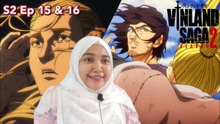 STORM AND SNAKE VS THORFINN | Vinland Saga Season 2 Episode 15 & 16 REACTION INDONESIA