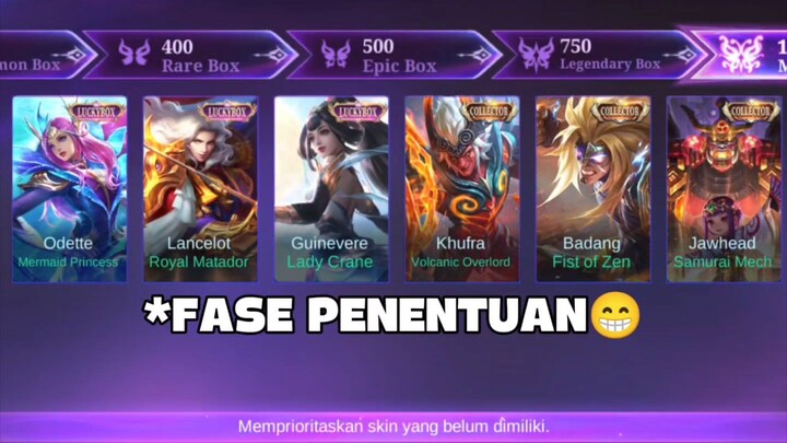 Cashback skin legend fanny😃