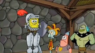 Bộ giáp của Spongebob quá khủng