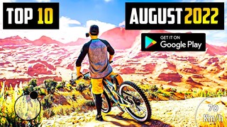 Top 10 Brand New Games For Android In August 2022 | High Graphics (Online/Offline)