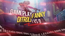 MLBB Gameplay Fanny 1 vs 9 mana bisa menang ginimah