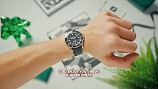 How to Install Your ZEALANDE Rubber Strap on the ROLEX Submariner 124060