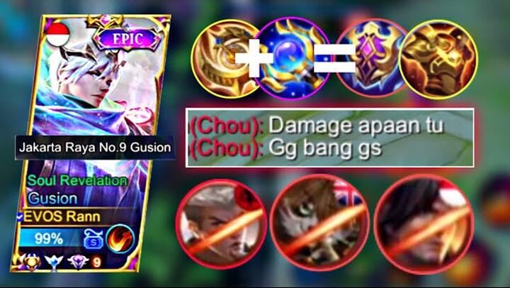 SOLO RANK GUSION BUFF DI RUSUH!MUSUH BACOT! GUA KASIH PAHAM 