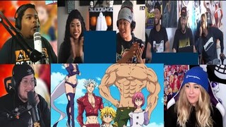 SEVEN DEADLY SINS  EPISODE 3x1 REACTION MASHUP!! [ RE-UPLOAD]