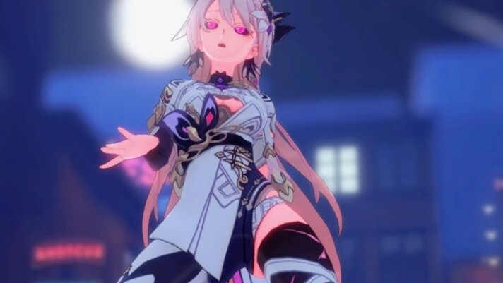 Someone asked to see her.