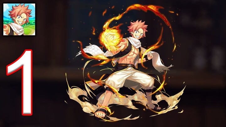 FAIRY TAIL Wizard Chronicle - Gameplay Walkthrough Part 1 - Tutorial (iOS,Android Gameplay)