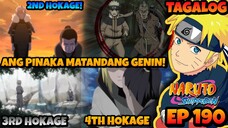 SI NARUTO AT ANG PINAKA MATANDANG GENIN 😱‼️- NARUTO SHIPPUDEN EPISODE 190 TAGALOG DUBBED