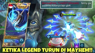 KETIKA GUSION COSMIC GLEAM TURUN DI MAYHEM! KETEMU YOUTUBER FANNY AUTO KASIH AYAM GOYENG