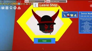 What Happens if I Die Inside Demon Mask Shop?? | Bee Swarm Simulator