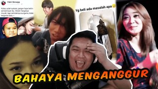 BAHAYA MENGANGGUR BERAKIBAT FATAL BAGI ISI DOMPET - REACTIONS BANGPEN