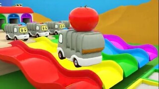 Old MacDonald Song _ Learning Color with Cars _ Nursery Rhymes and Kids Song