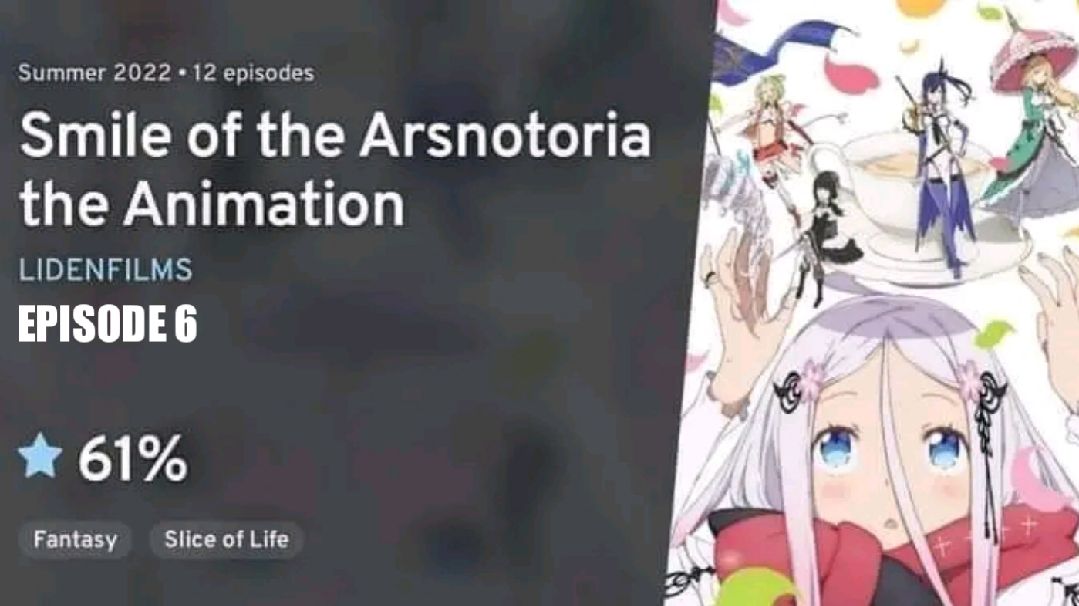 tetrix on X: Warau Arsnotoria Sun! (Smile of the Arsnotoria the Animation)  - Episode 6 Preview (Part 1/2)  #アルスノ #すんすん # arsnotoria  / X