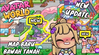 NEW UPDATE‼️ ADA MAP BARU DI BAWAH TANAH. BISA NAIK TRAIN 🚄 #avatarworld