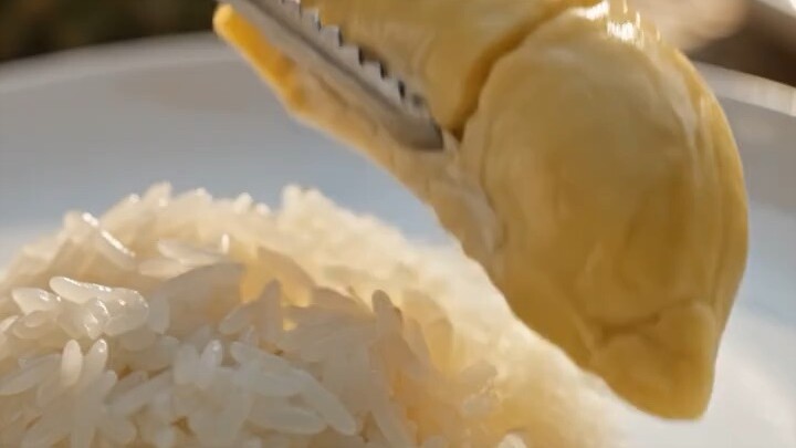 ข้าวเหนียวทุเรียน