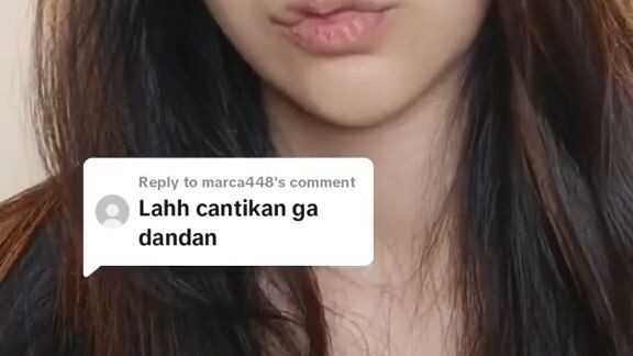 “Lahh cantikan ga dandan”