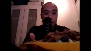 Asmr Eating Sounds -Turkey Shawarma with Crunchy Vegetables