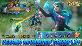 Vexana Revamp , New Revamped Vexana Gameplay - Mobile Legends Bang Bang