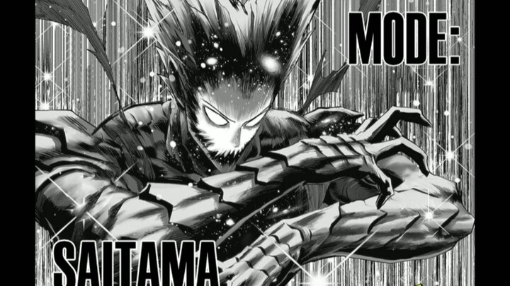 Genos is destroyed by Garou Saitama even in serious mode