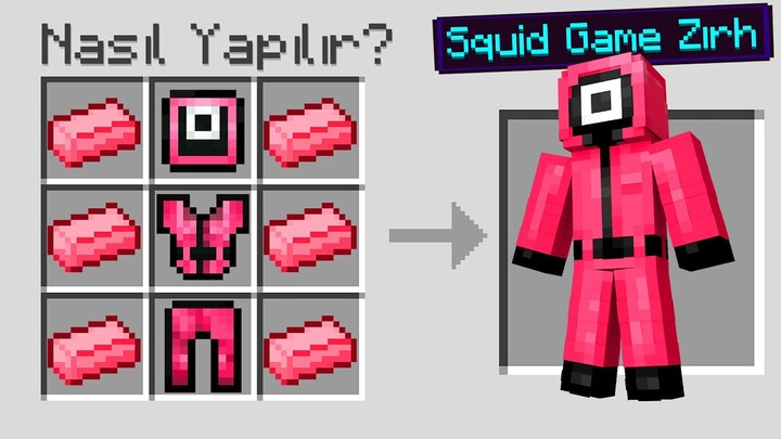 SQUID GAME NASIL YAPILIR - Minecraft