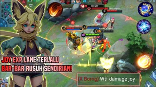 JOY EXP LANE AGRESIF GAMEPLAY TOP GLOBAL JOY | BUILD JOY TERSAKIT 2022 |GAMEPLAY JOY -MOBILE LEGENDS