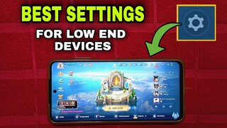 BEST SETTINGS in Mobile Legends for Low End Devices