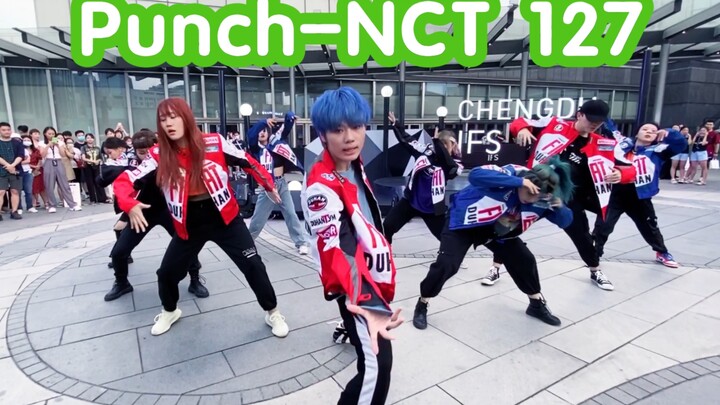 [Roadshow Chengdu IFS] (seragam balap) Punch - NCT 127 (K-pop di tempat umum, panggung roadshow Chen