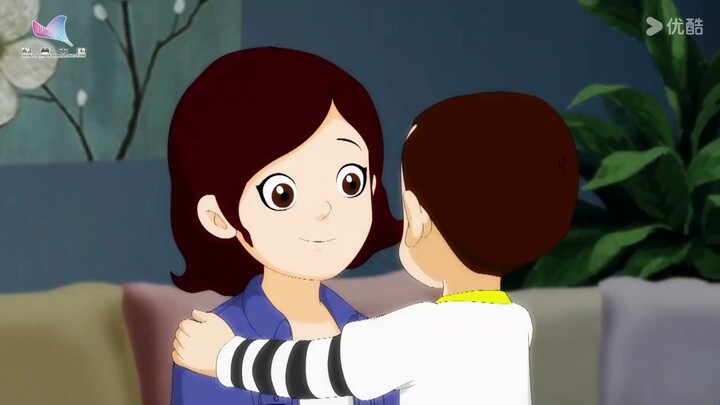 Dàn nhân vật chính trong phim hoạt hình Trung Quốc giúp chàng trai kết hôn với mẹ, còn biến thành nữ