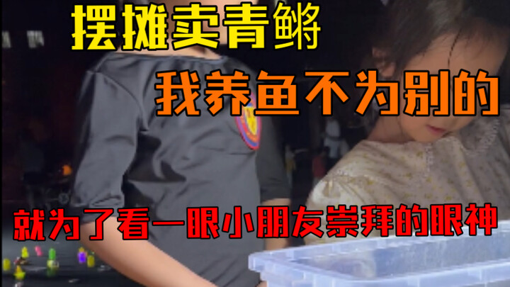 Jualan ikan bawal di lapak pinggir jalan—aku memelihara ikan bukan untuk apa-apa, cuma demi bisa mel