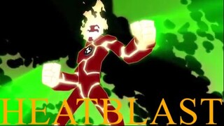 Ben 10 (Saga 01) S01E04 Permanent Retirement Heatblast Transformation