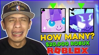 Naubos ko ang 20,000 ROBUX tapos ito nakuha ko? sa ROBLOX PET SIMULATOR X