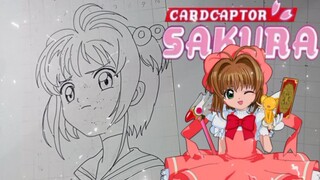 menggambar Cardcaptor sakura