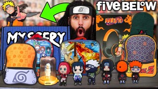 I Bought EVERY ANIME ITEM THEY HAD ON FIVE BELOWS WEBSITE!! NARUTO, DRAGON BALL, MHA, & MORE!!