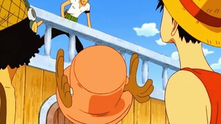 "One Piece" "The Frog Who Freestyle Swims" Zoro: I don't know how it happened, but there's one