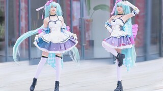 【卿斗酱】初音ミク2017上海演唱会礼服❤️39 Music!❤️4K/初音未来cos