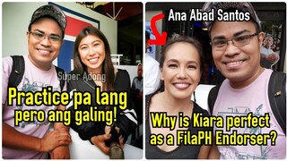 Kiara gets ready for her song number + Interview with Ms. Ana Abad Santos! 🎤💛😍