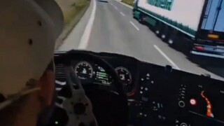 Don't worry about the small car; just close your eyes for the big one.