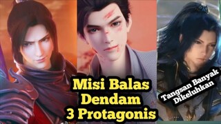 3 Protagonis dengan Misi Balas Dendam dalam donghua populer#btth #soulland #perfectworld
