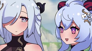 [Genshin Impact Daily] How do the gods of Teyvat celebrate the Lantern Festival! Zhongli teaches you